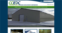 Desktop Screenshot of chippewacountyedc.com